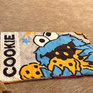 Colorful Cookie Monster Blanket